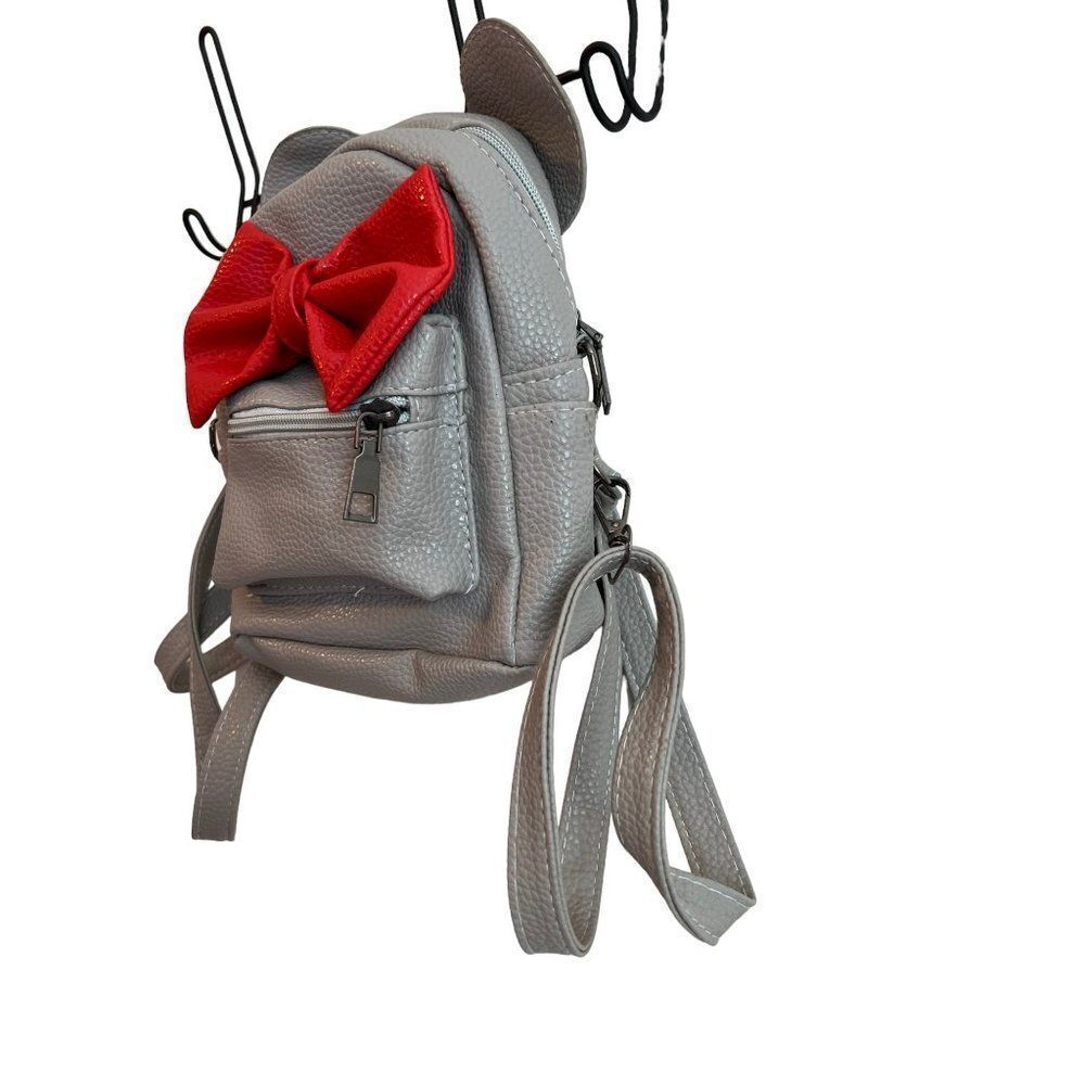 Minnie Mouse Mini Backpack with Red Bow - Picture 2 of 5